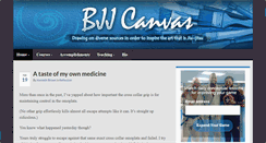Desktop Screenshot of bjjcanvas.com